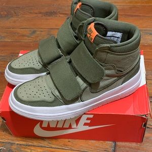 Jordan 1 retro high double strap olive canvas Clearance